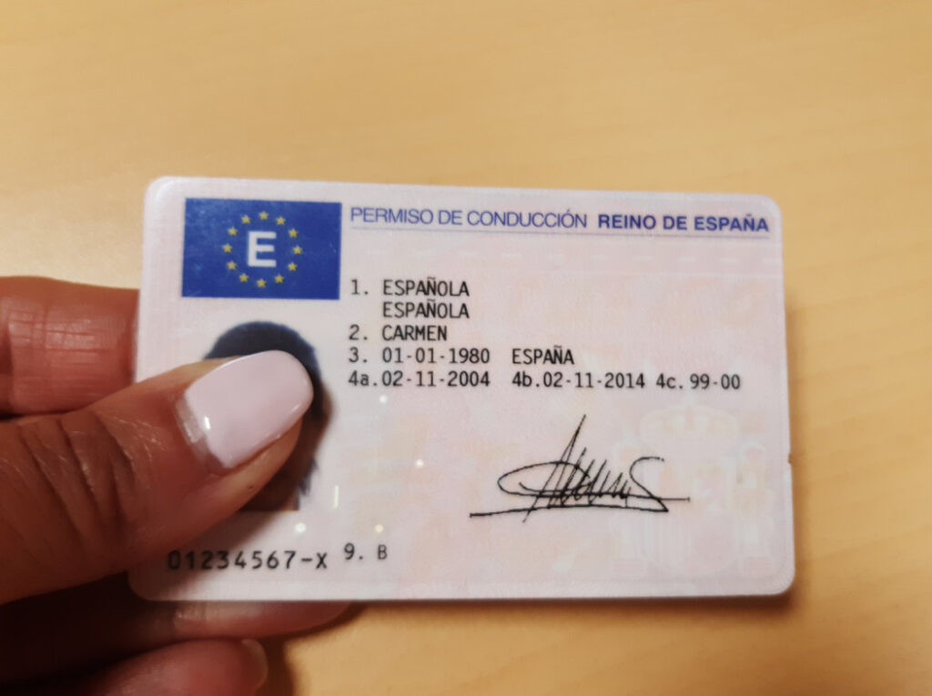 Comprar una licencia de conducir